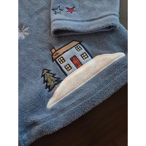 NorthCrest Holiday Lodge Fleece Jacket XL - Picture 4 of 5